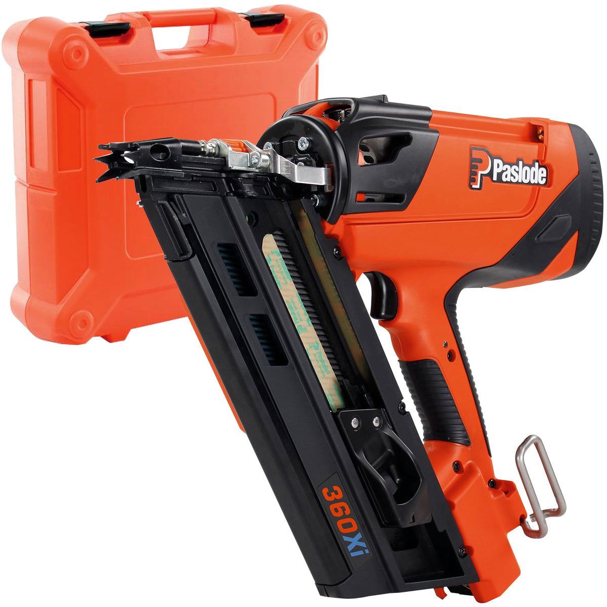 Paslode IM360Xi 7.4V Cordless First Fix Gas Framing Nailer Kit 019700 Item Condition Used