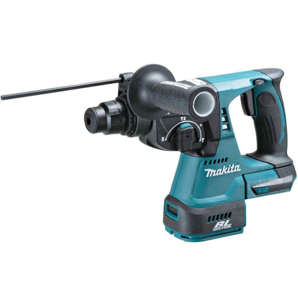 Makita DHR242Z 18V Brushless SDS+ Rotary Hammer Drill with 3 Piece Chisel