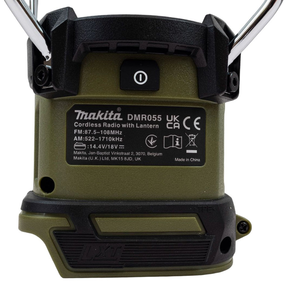 Makita DMR055O 14.4V/18V Radio Lantern Light with 1 x 5.0Ah Battery & Charger