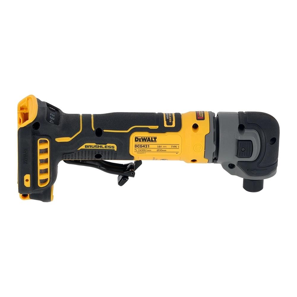 Dewalt DCG421N-XJ 18V XR Brushless Compact Right Angle Die Grinder Body Only