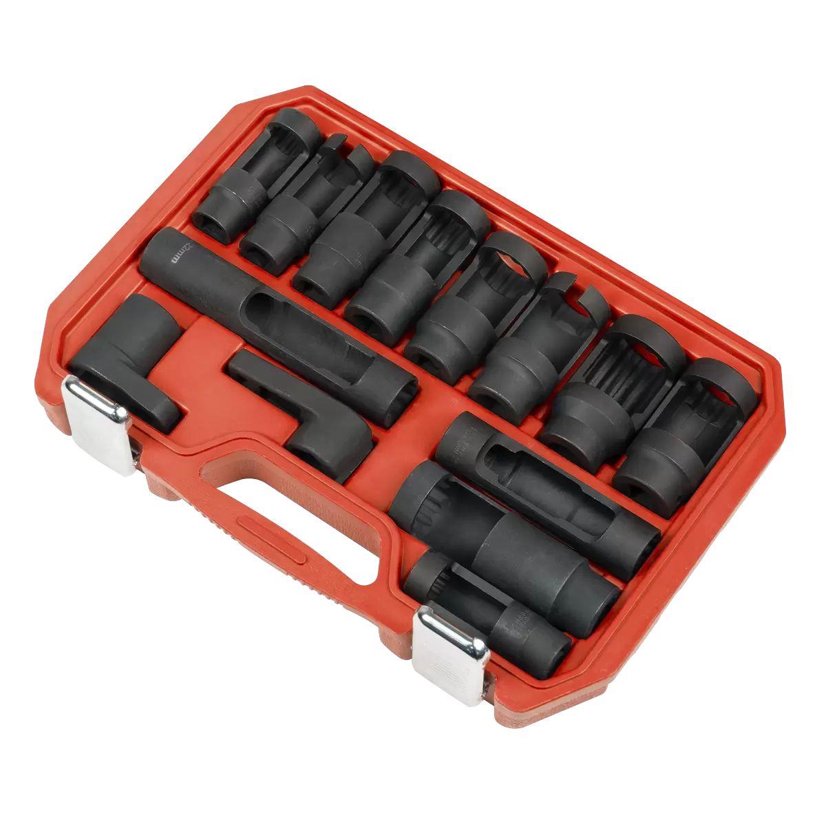 Sealey SX045 Oxygen & Diesel Injector Window Socket Set 1/2