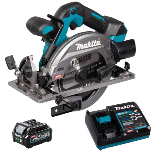 Makita HS012GZ 40V Brushless 165mm Circular Saw With 1 x 2.5Ah Battery & Charger