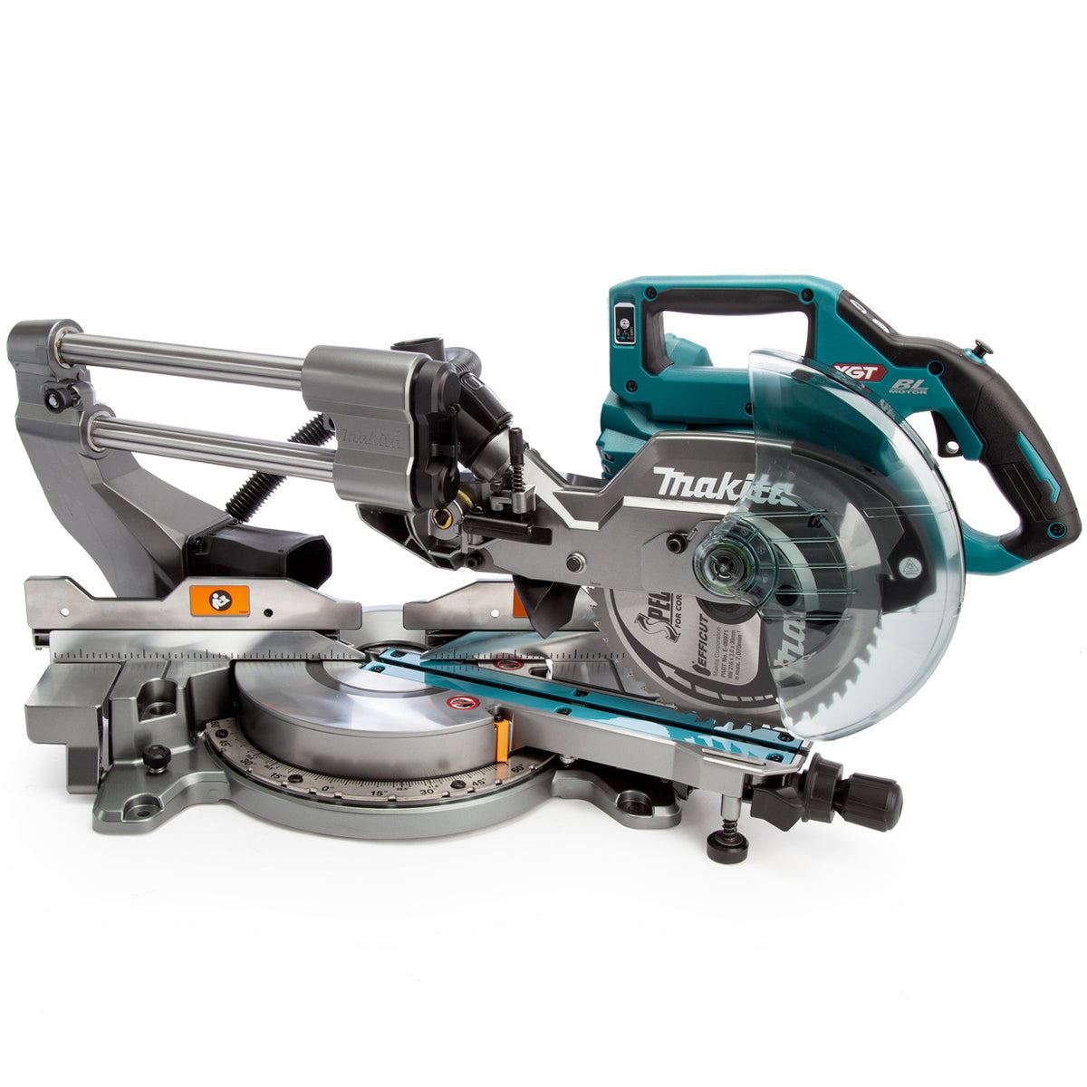 Makita LS002GZ01 40V max XGT Brushless Slide Compound Mitre Saw with 1 x 4.0Ah Battery & Charger