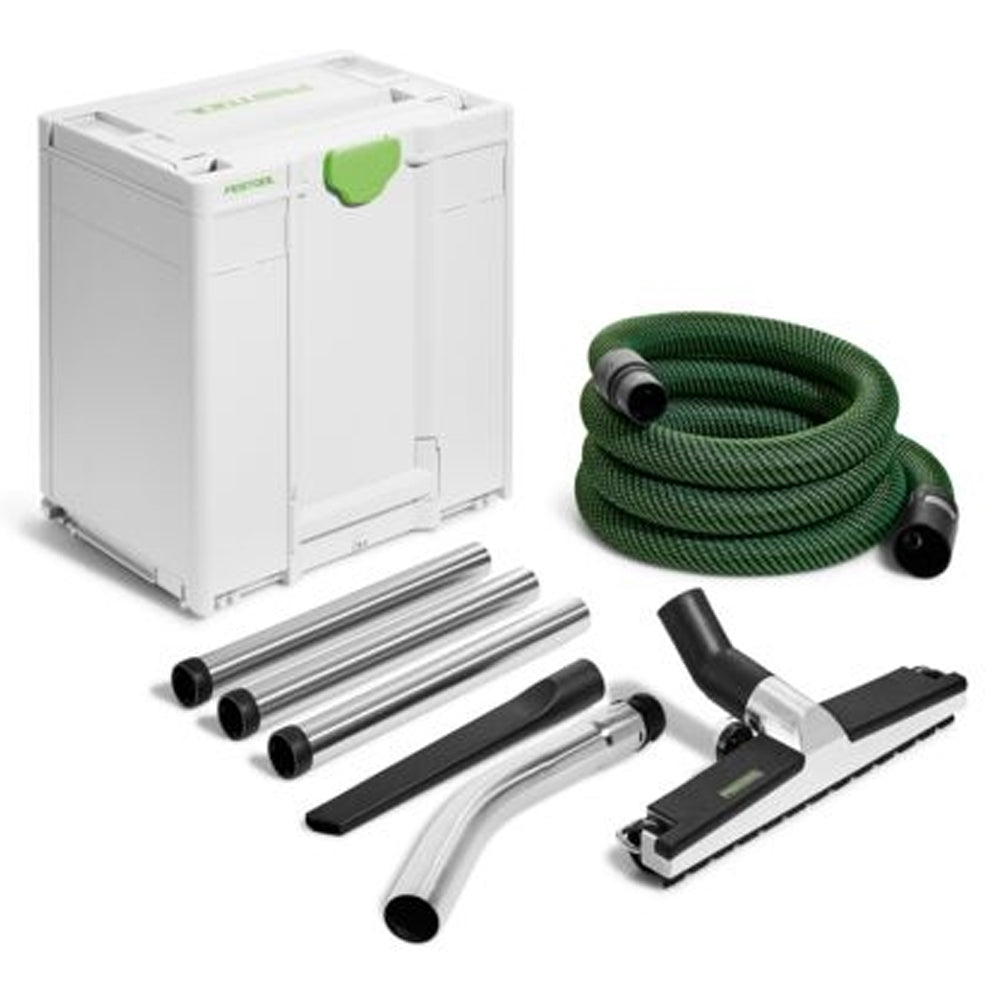 Festool CLEANTEC CT 15 Mobile Dust Extractor 15L 230V GB - 578329 With Floor Cleaning Set 577259