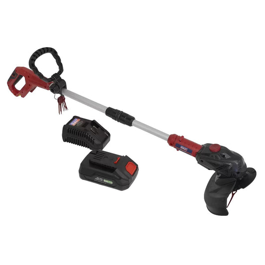Sealey CS20VCOMBO2 Strimmer Cordless 20V with 1 x 2Ah Battery & Charger