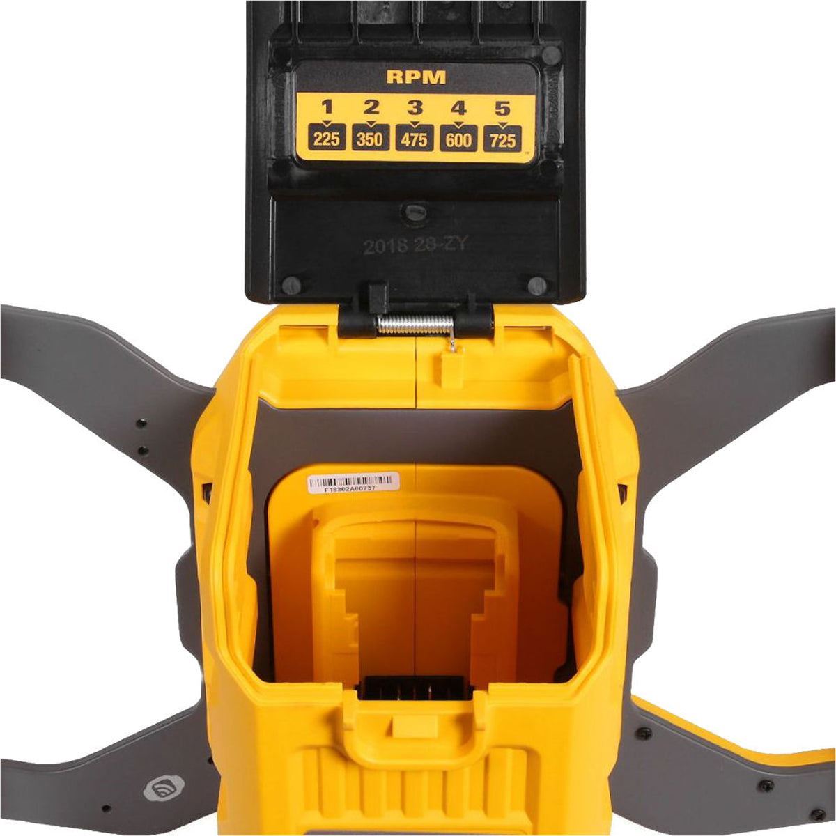Dewalt DCD240X2 54V Flexvolt Brushless Paddle Mixer with 2 x 9.0Ah Batteries Charger & Heavy-Duty Kit Bag