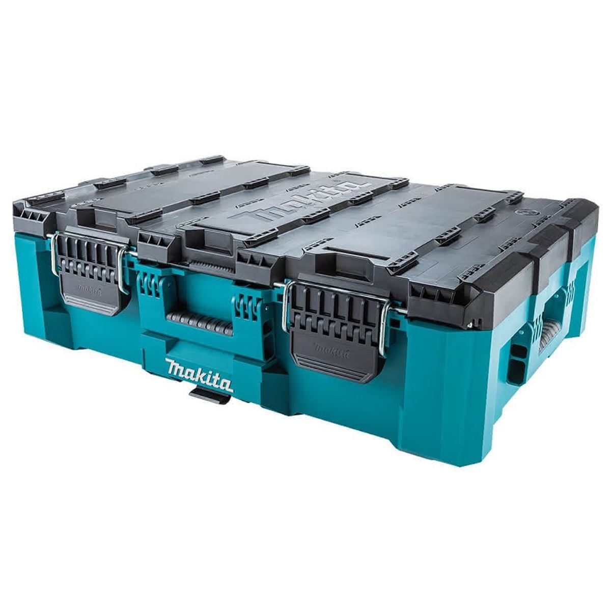 Makita MAKTRAK 2 Piece Modular Tool Storage Set Rolling Chest & Large Tool Box
