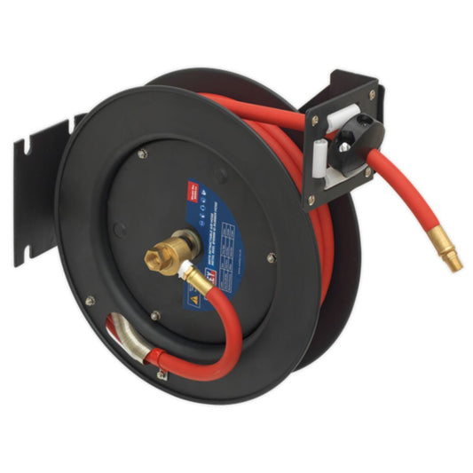 Sealey SA84 Retractable Air Hose Metal Reel