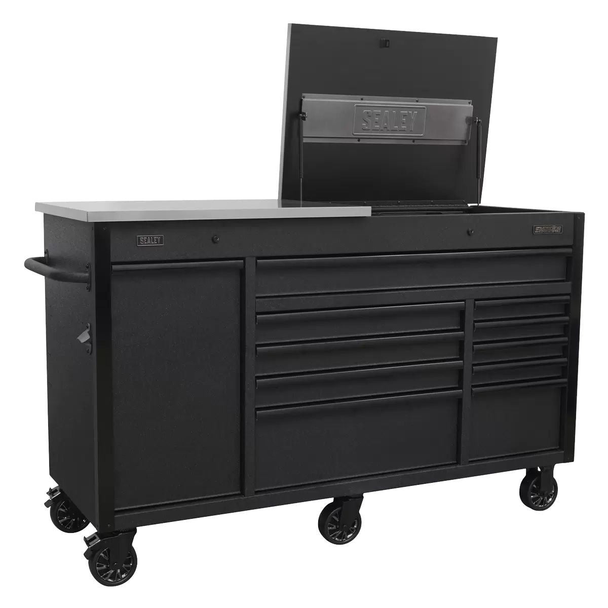 Sealey AP6310BE Mobile Tool Cabinet 1600mm Power Tool Charging Drawer