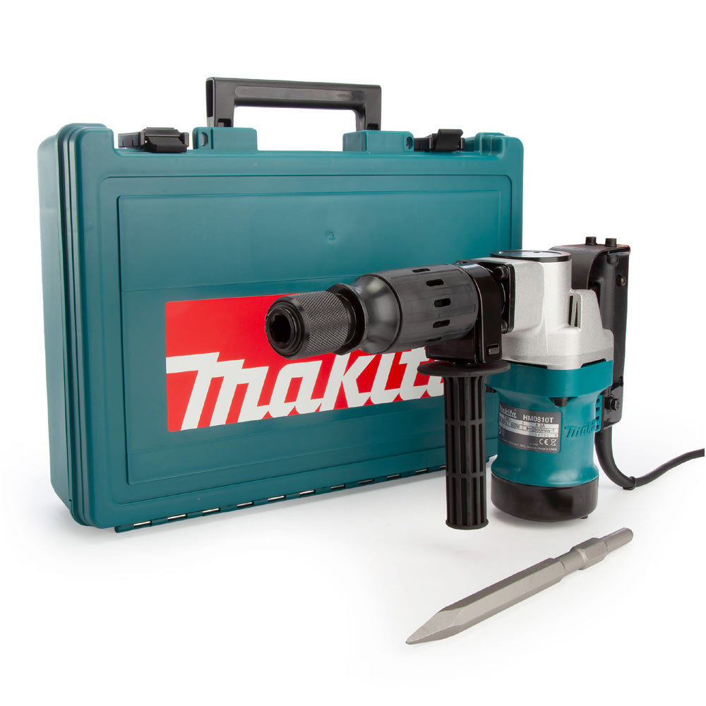 Makita HM0810T/1 17mm Demolition Hammer Drill With Carry Case 110V
