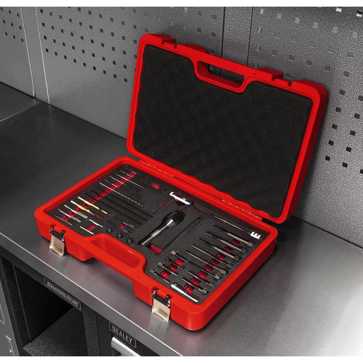 Sealey VS3156 Damaged Glow Plug & Heater Element Removal Set 8 & 10mm