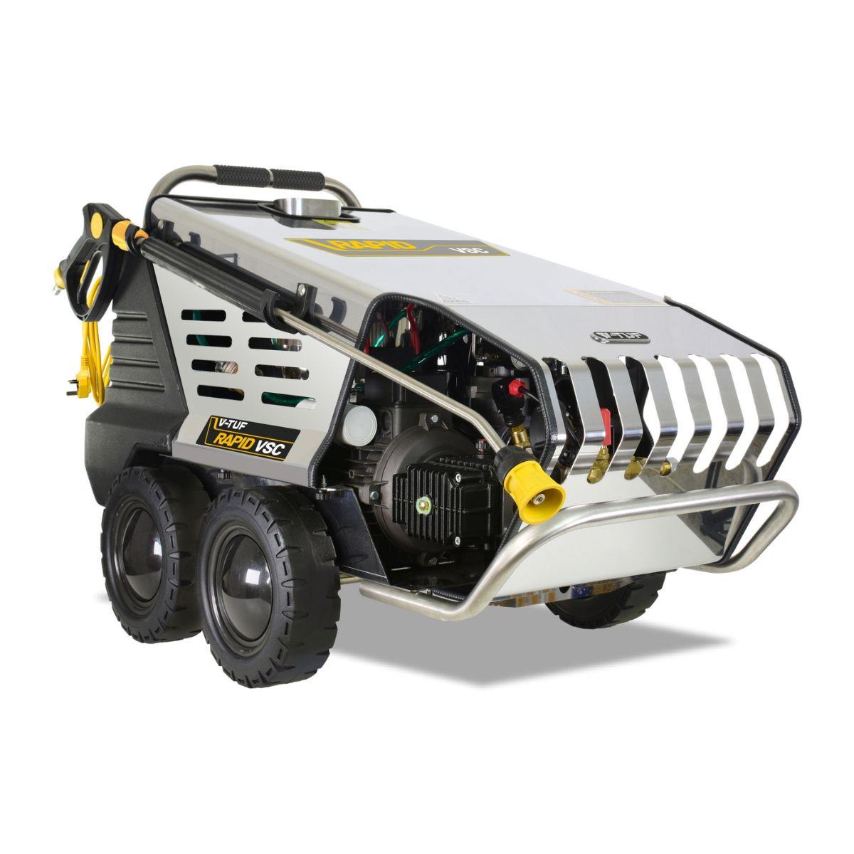 V-TUF RAPIDVSC240V Hot Water Stainless Pressure Washer 12L/min for High-Efficiency Cleaning Power