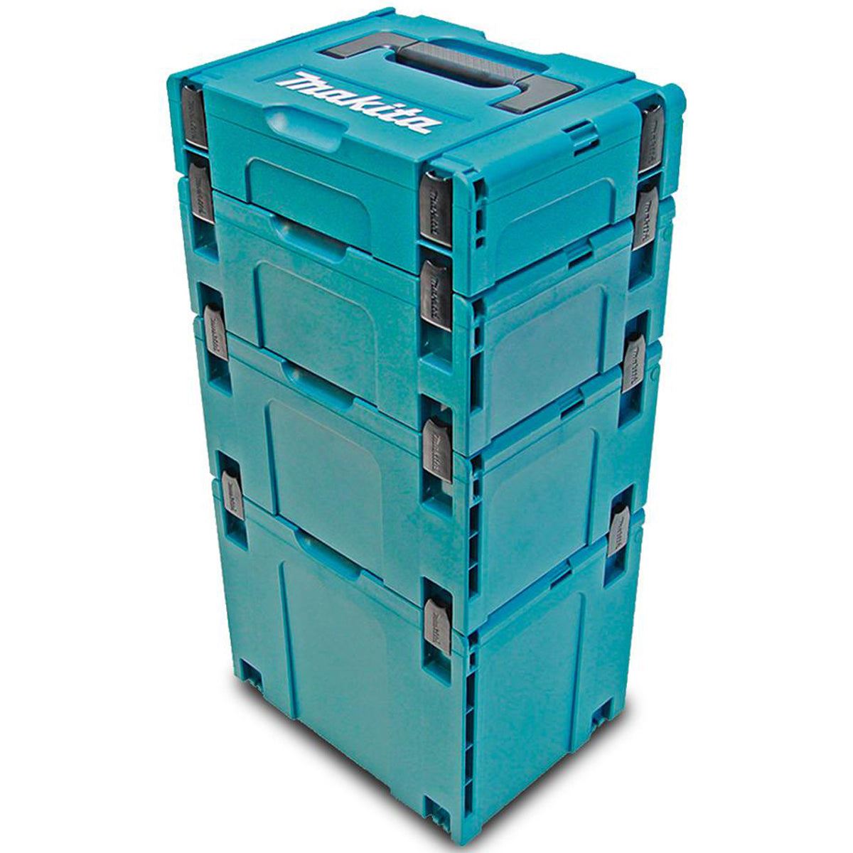 Makita MAKPAC General Purpose Stackable Connector Case 4 Piece Set