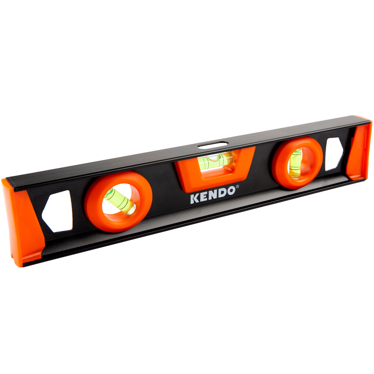 Kendo Magnetic Aluminium & Spirit Level Set 300mm, 600mm, 1200mm