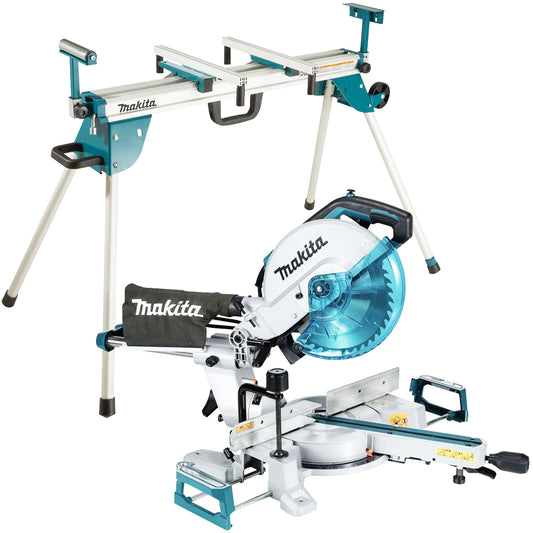 Makita LS1110F/1 260mm Slide Compound Mitre Saw 110V with Leg Stand