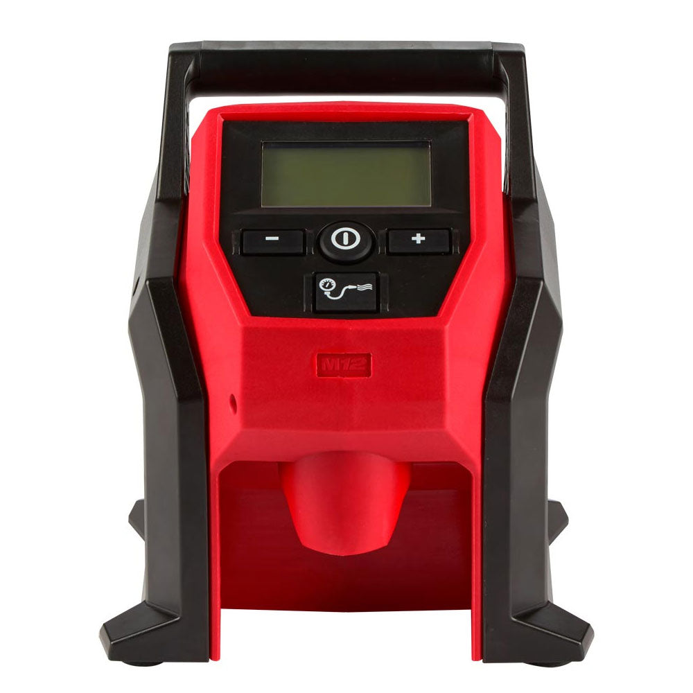 Milwaukee M12BI-0 M12 12V Sub Compact Inflator with 2 x 4.0Ah Batteries & Charger