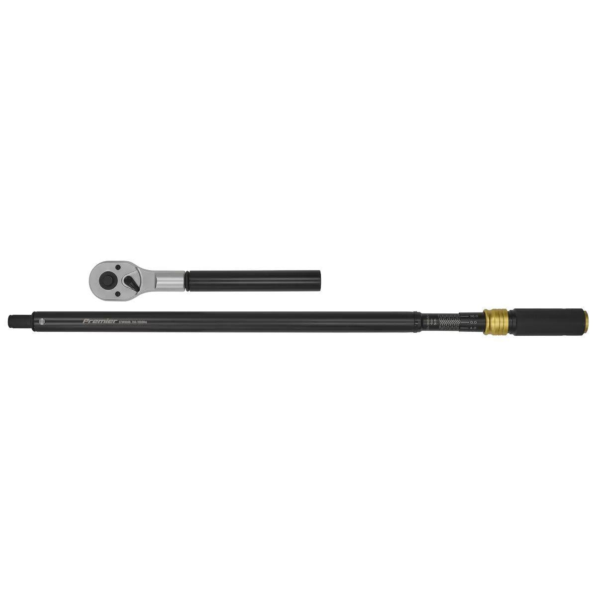 Sealey STW908B Premier Black Torque Wrench Micrometer 3/4