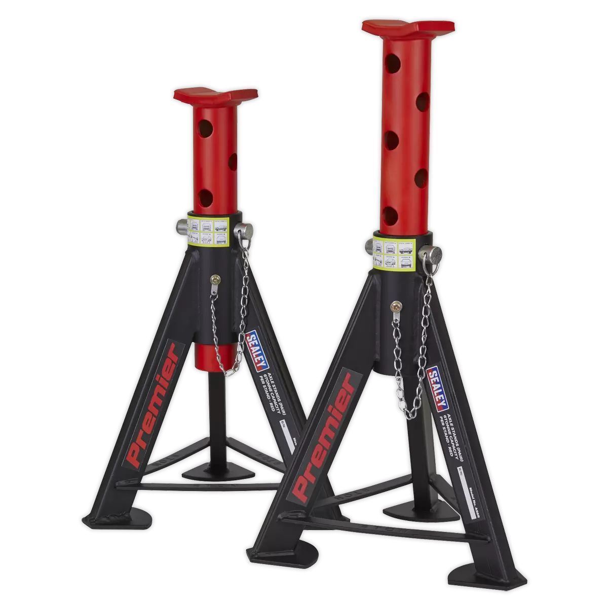 Sealey AS6R Axle Stands 6 Tonne Capacity per Stand
