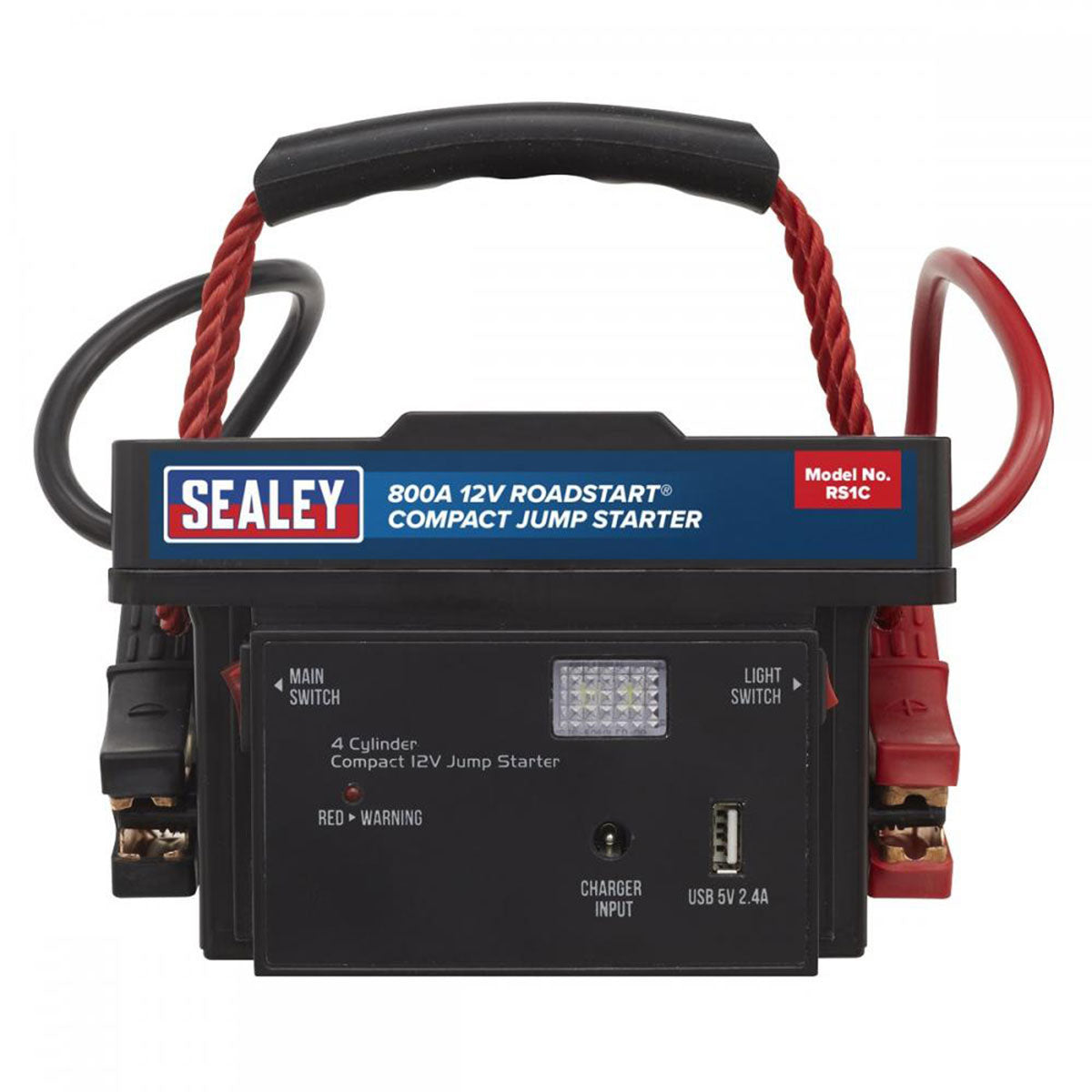 Sealey RS1C 800A 12V RoadStart Compact Jump Starter