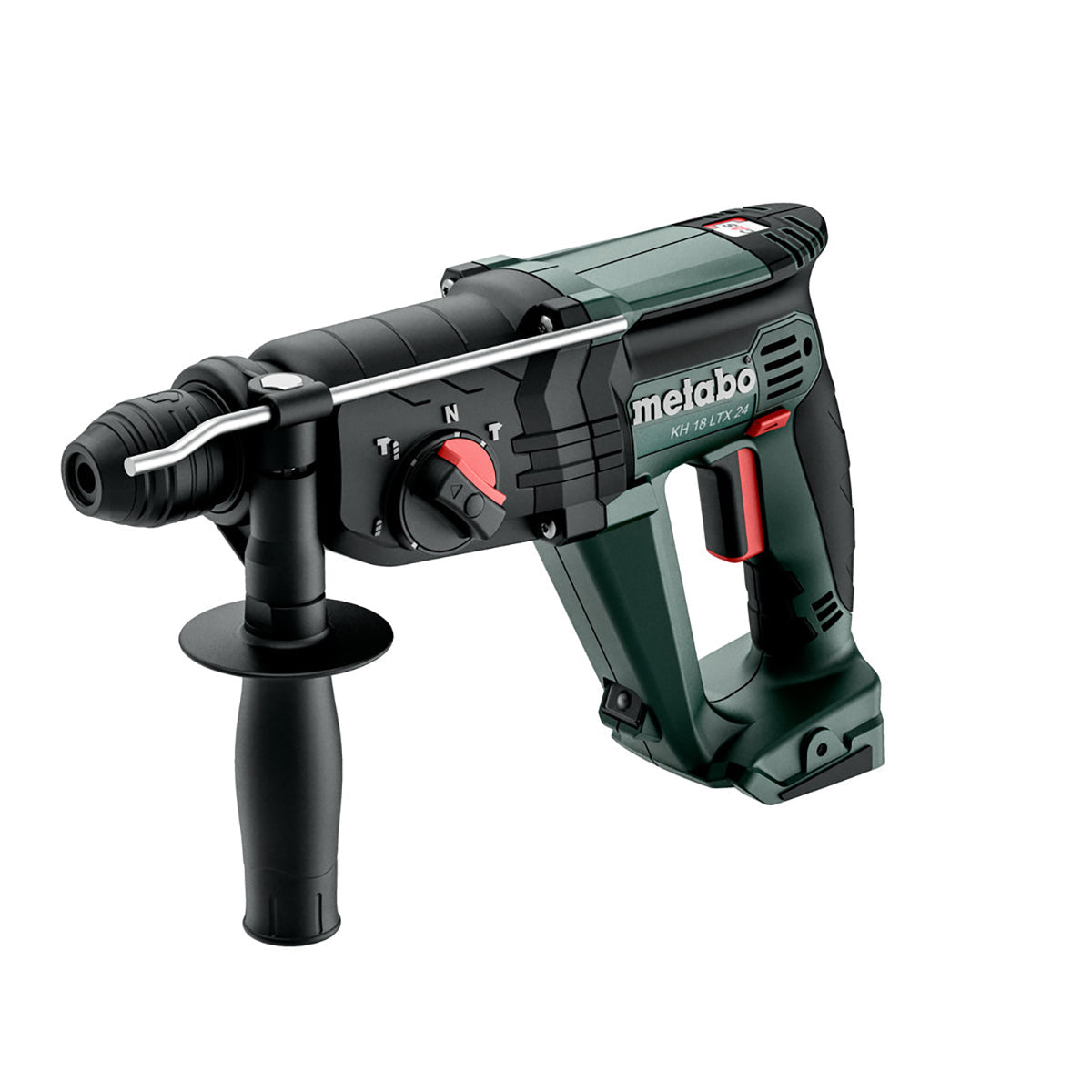 Metabo KH 18 LTX 24 18V SDS+ Combination Hammer with 1 x 5.2Ah Battery Charger & Metabox