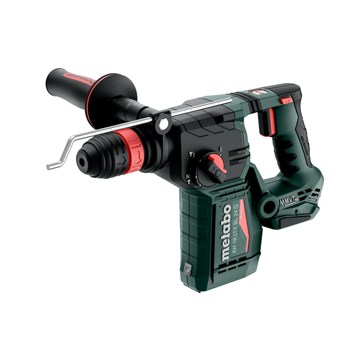 Metabo KH 18 LTX BL 24 Q 18V Brushless SDS+ Combination Hammer Drill with 1 x 5.2Ah Battery Charger & Metabox