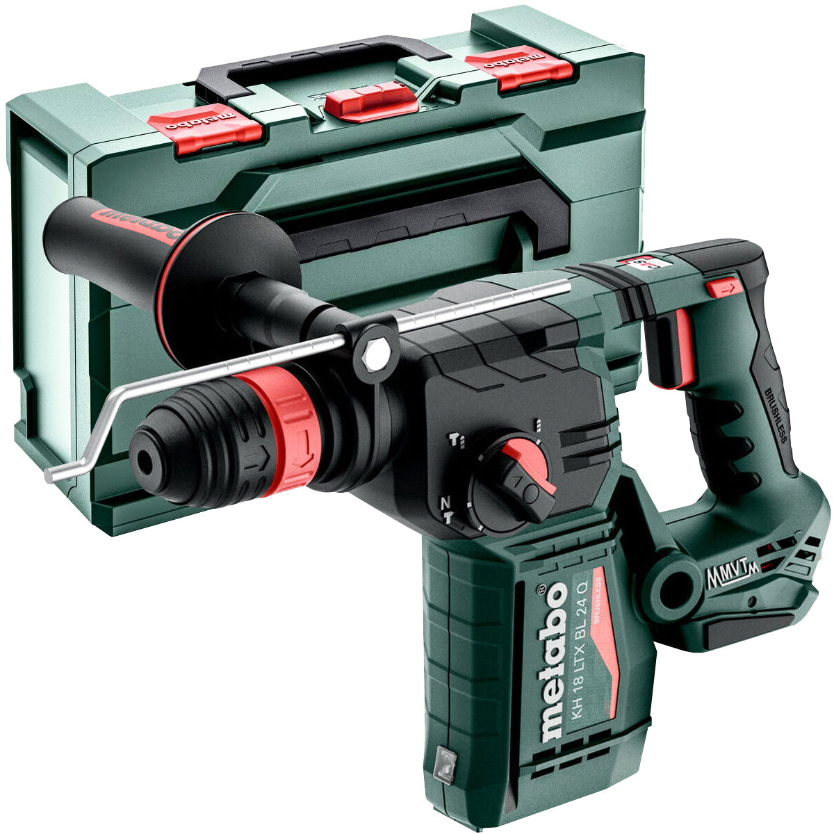 Metabo KH 18 LTX BL 24 Q 18V Brushless SDS+ Combination Hammer Drill Body Only in Metabox 601714840