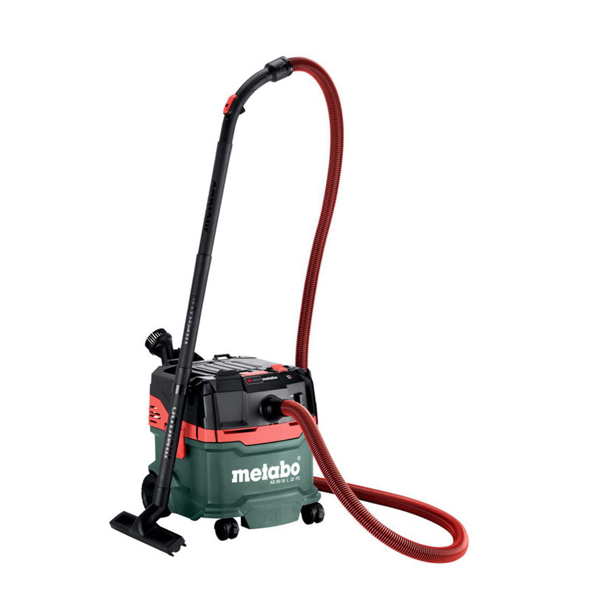 Metabo AS 36-18 L 20 PC 18V L-Class Vacuum Cleaner with 1 x 5.2Ah Battery & Charger
