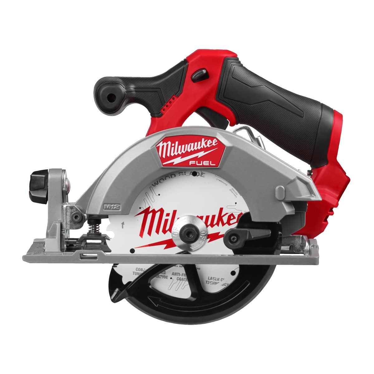 Milwaukee M12FCS442-0 12V Fuel Brushless 140mm Circular Saw with 1 x 5.5Ah Battery Charger & Bag