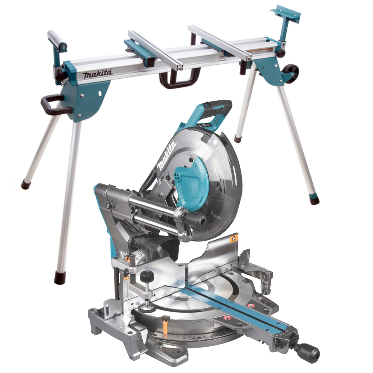 Makita LS003GZ01 40V XGT Brushless 305mm Slide Compound Mitre Saw with Adjustable Saw Stand