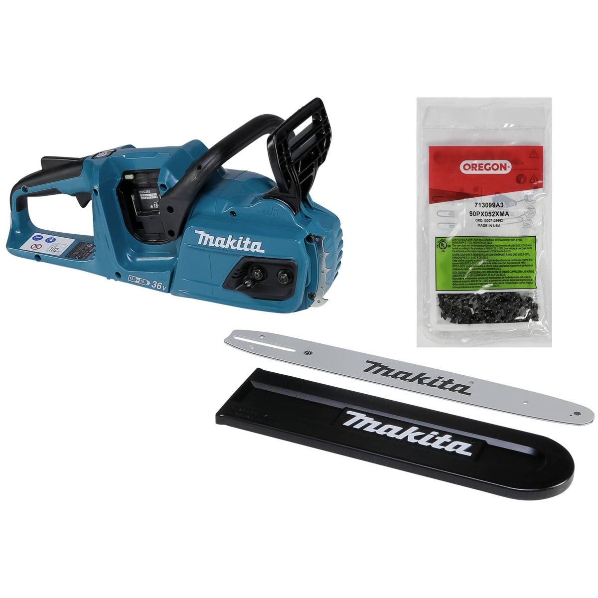 Makita DUC355Z 36V LXT Cordless Brushless Chainsaw Body Only