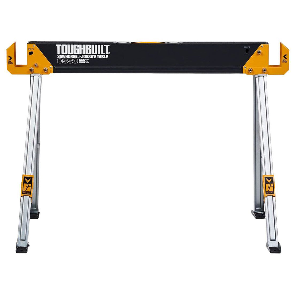 Toughbuilt Saw Horse/Jobsite Trestle Table Twin Pack TB-C550-2-XEA