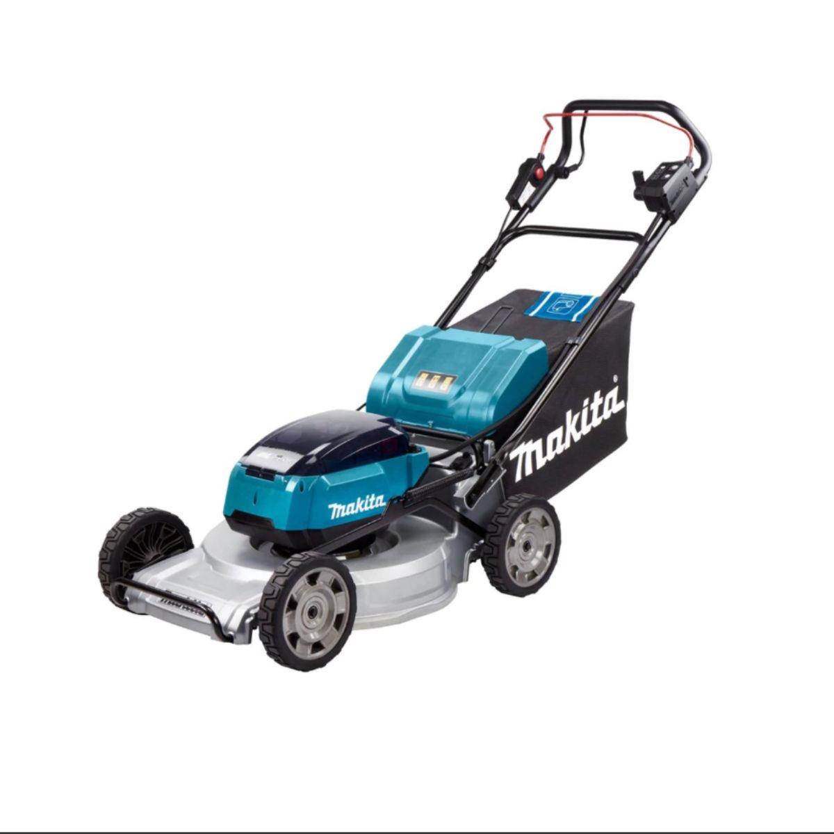 Makita DLM533PT4 18V/36V LXT Cordless Brushless 530mm Lawn Mower With 4 x 5.0Ah Batteries & Charger