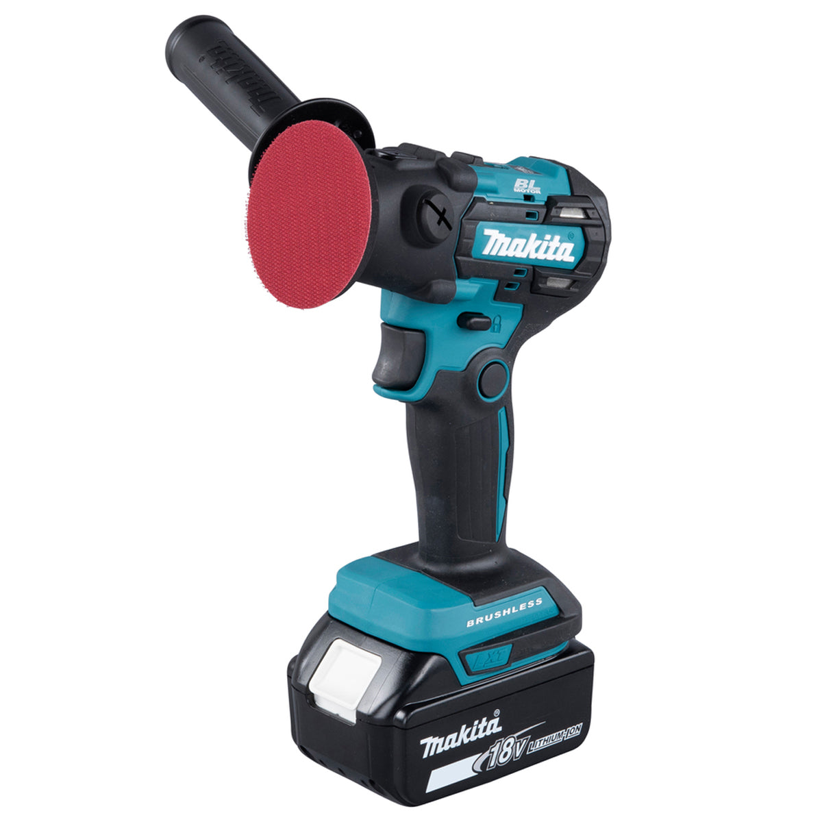 Makita DPV300RTJ 18V LXT Brushless Sander / Polisher With 2 x 5.0Ah Batteries, Charger In Case