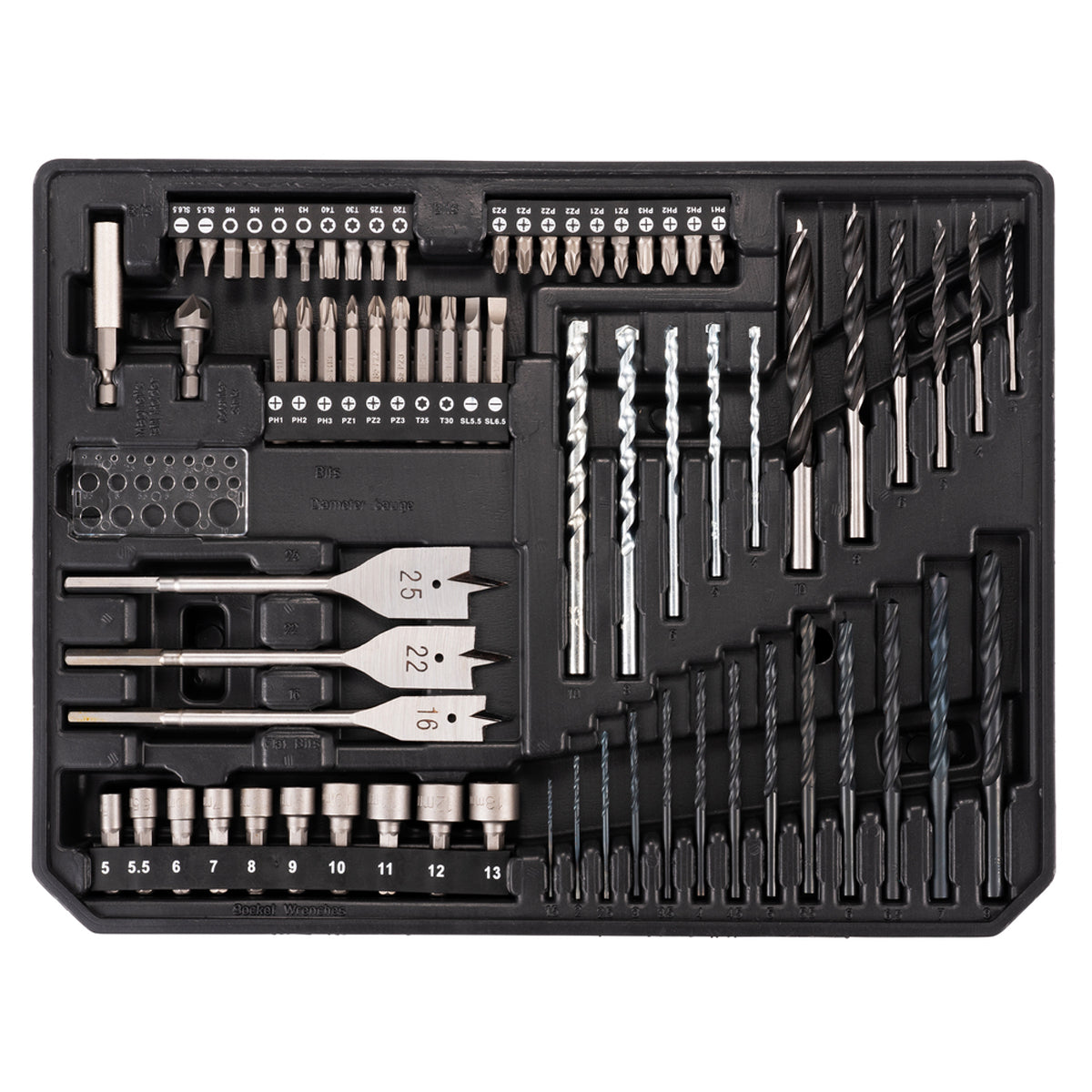 Makita E-24913 Makpac Drill and Screwdriver Bit Accessory Set Of 70 Piece