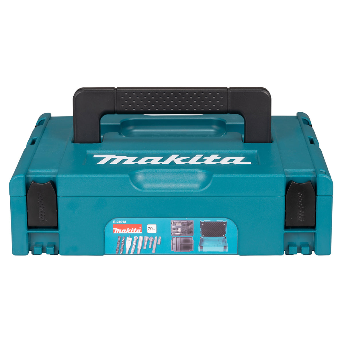 Makita E-24913 Makpac Drill and Screwdriver Bit Accessory Set Of 70 Piece