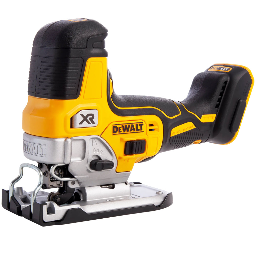 DeWalt DCS335N 18V Brushless Grip Jigsaw with 1 x 5.0Ah Battery Charger & 20