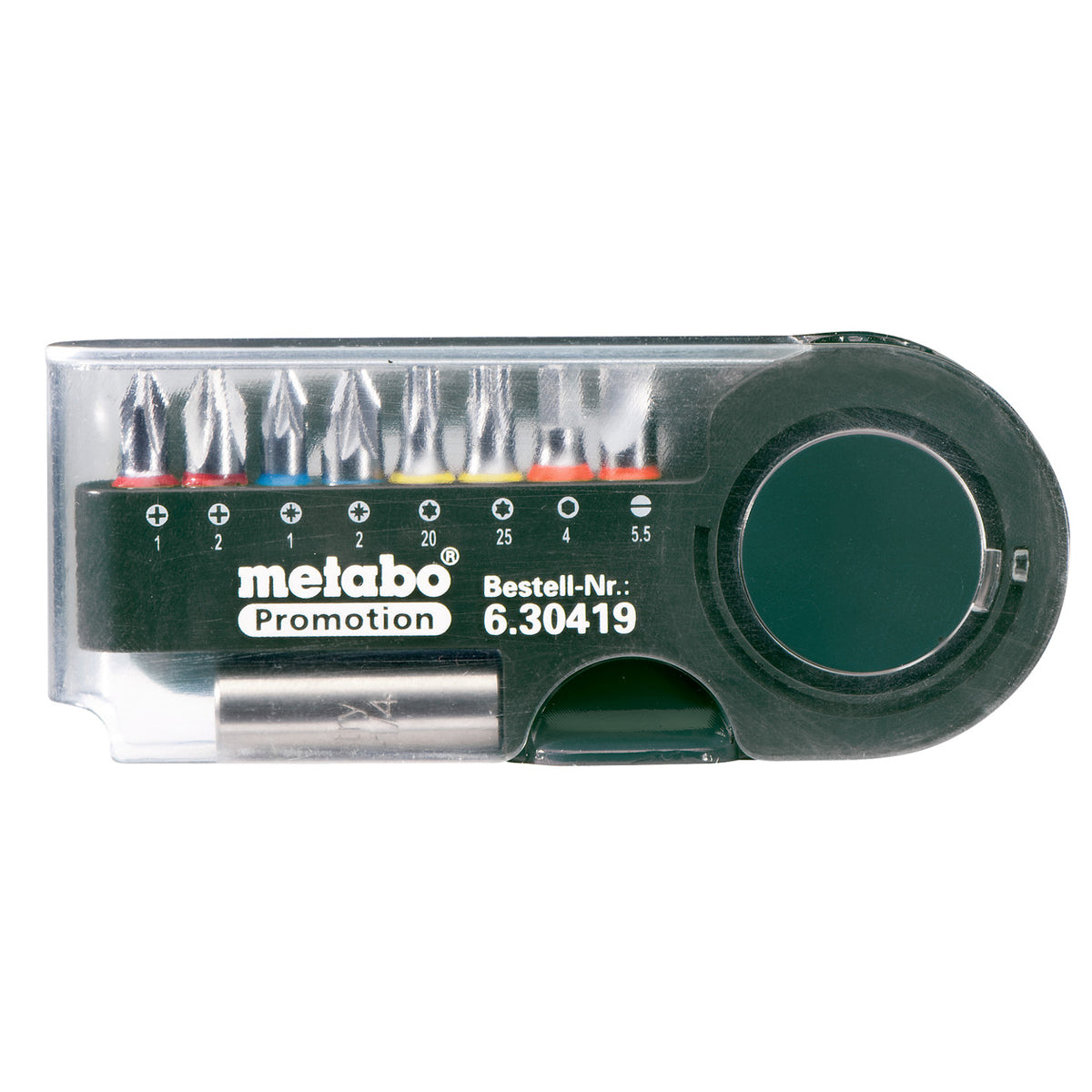 Metabo Bit Box SP Screwdriver Bit Set of 9 Pieces 630419000