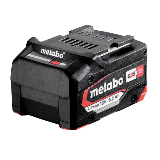 Metabo 18V LiPOWER 5.2Ah Battery 625028000