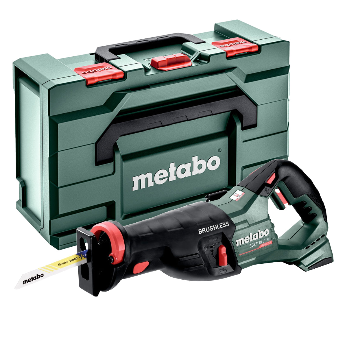 Metabo 18V 8 Piece Brushless Combo Kit with 3 x 5.2Ah Batteries & Charger T4TKIT-17619