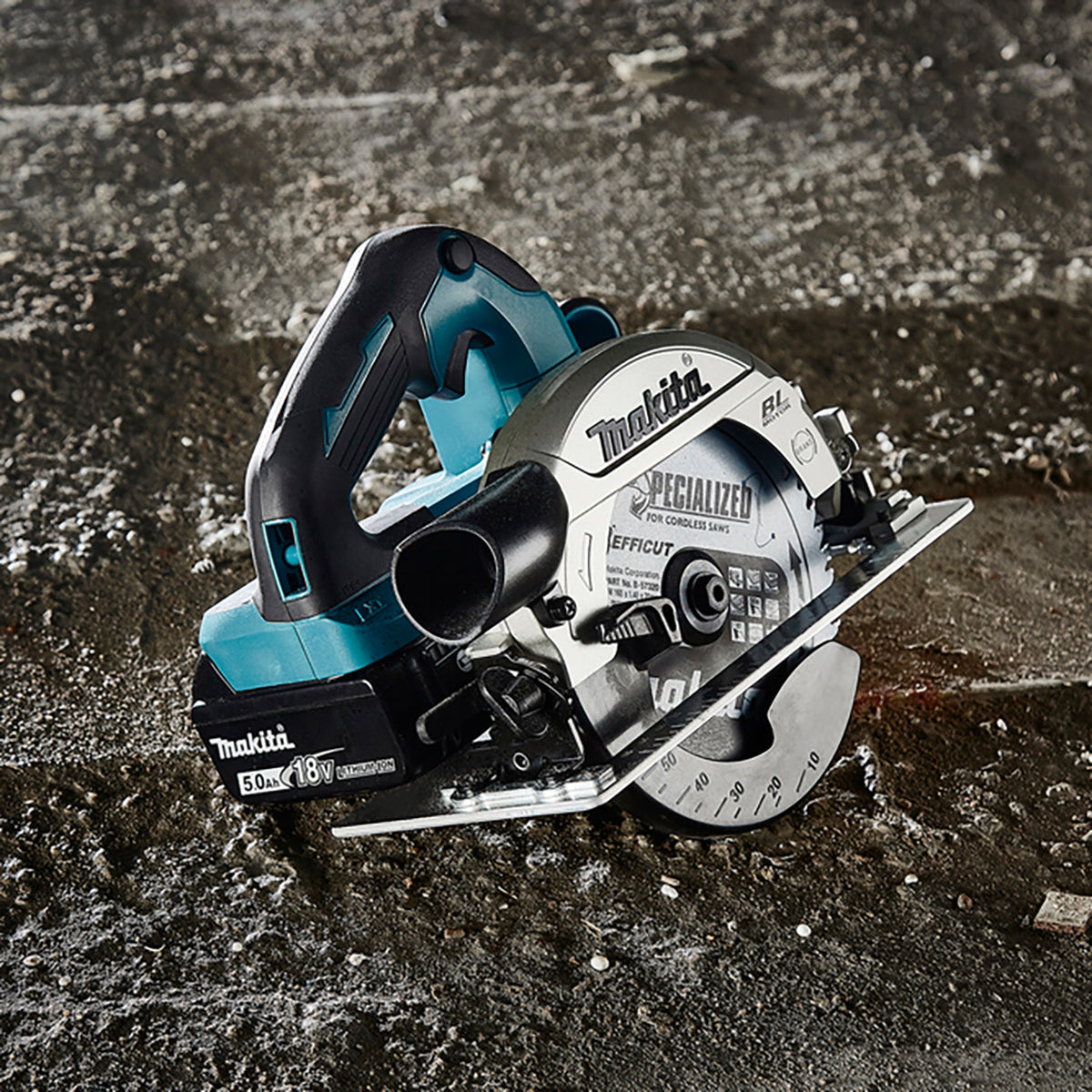 Makita DHS660Z 18V Brushless 165mm Circular Saw with 1 x 5.0Ah Battery & Charger