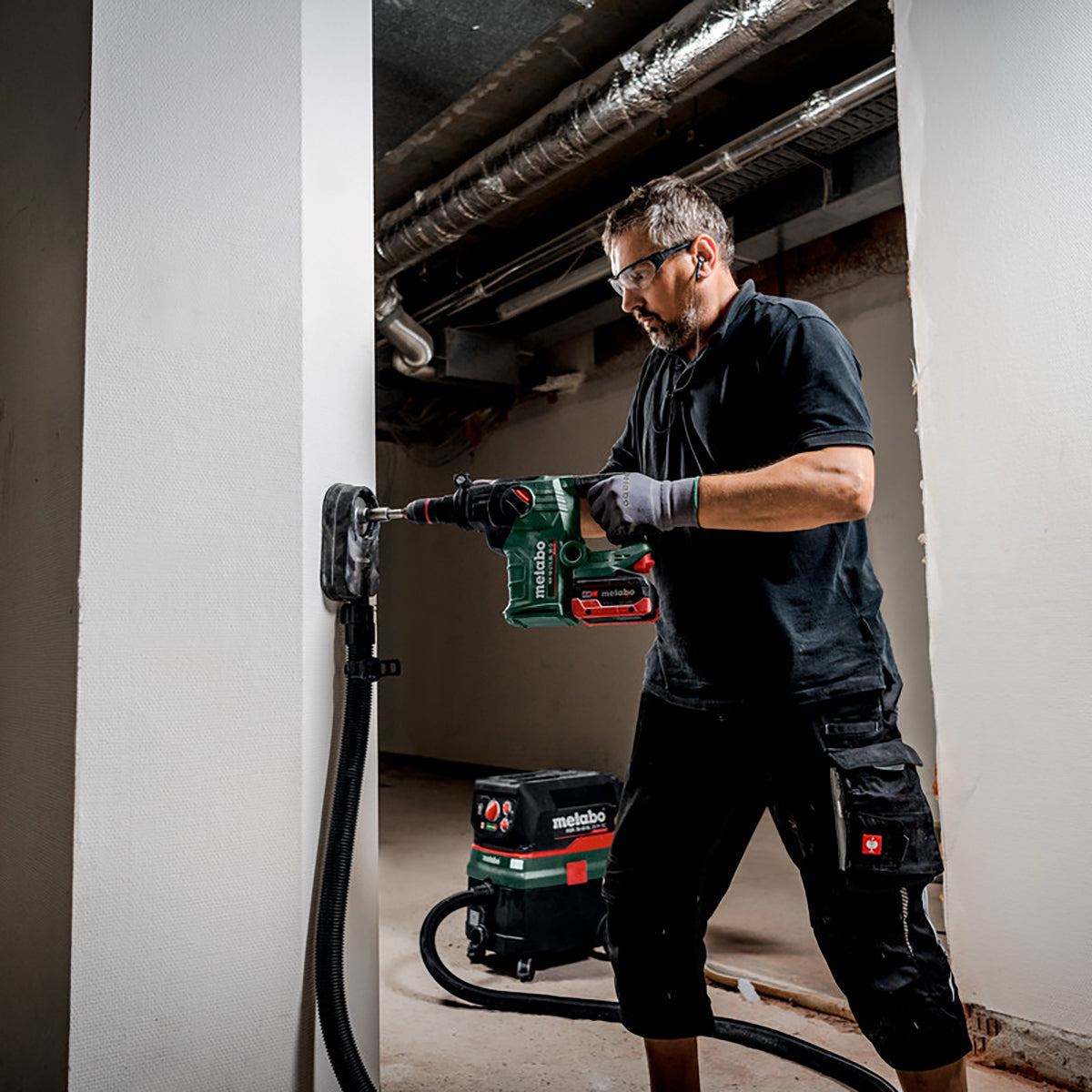 Metabo KH 18 LTX BL 35 Q 18V Brushless 3 Mode SDS+ Rotary Hammer Drill Body Only & Metabox 600813840