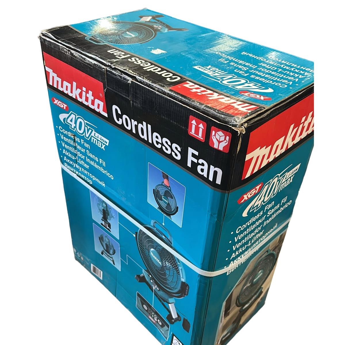 Makita CF002GZ 40VMax XGT Cordless Fan Body Only Item Condition Box Opened Never Used