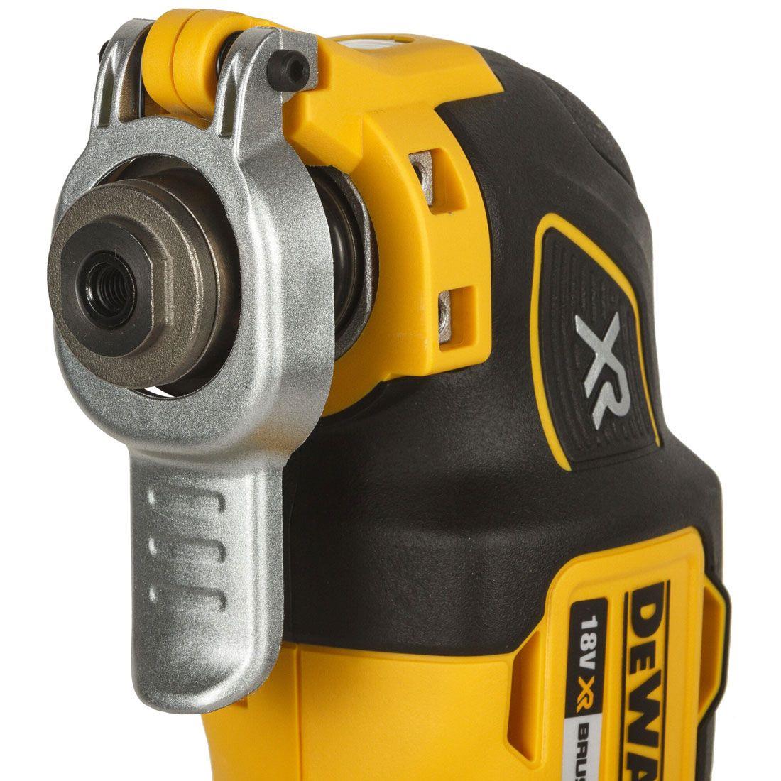 Dewalt DCS355M2-GB 18V XR Brushless Oscillating Multi-Tool with 2 x 4.0Ah Battery, Charger, Accessories Set & Case