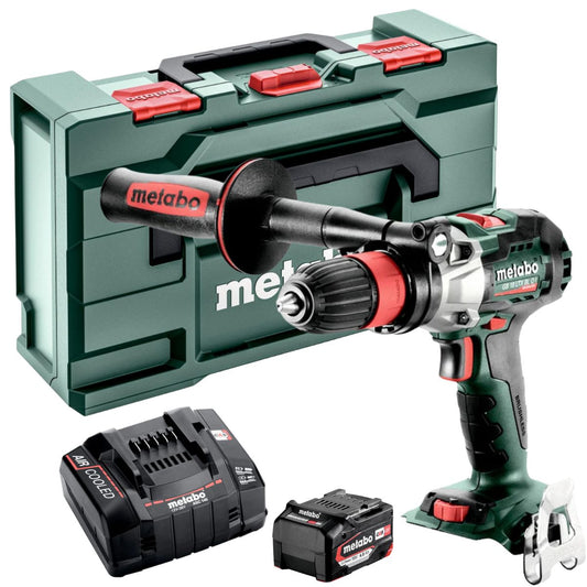 Metabo GB 18 LTX BL Q I 18V Brushless Tapper with 1 x 4.0Ah Battery Charger & Metabox