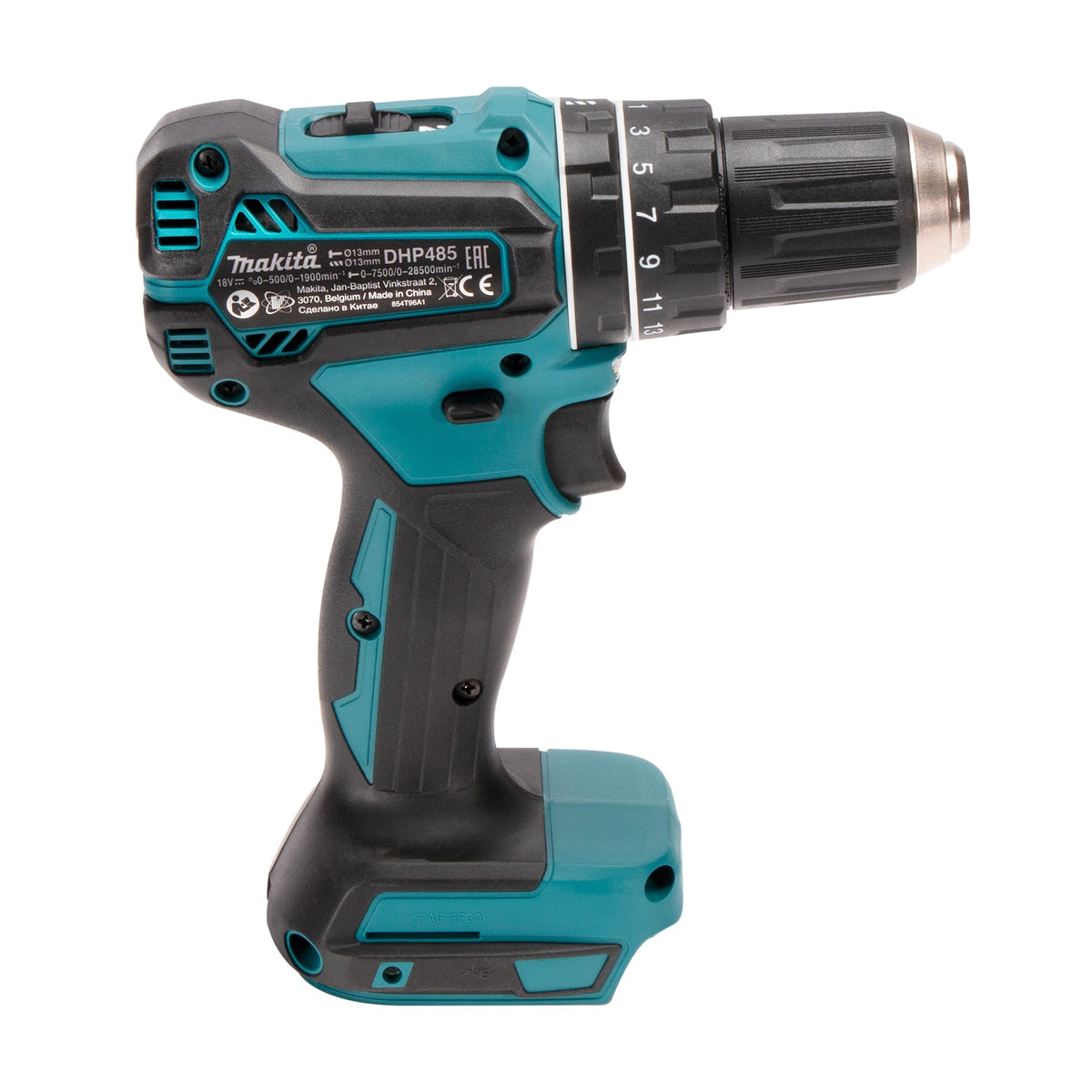 Makita DHP485Z 18V Brushless 2-Speed Combi Drill with 2 x 3.0Ah Battery & Charger