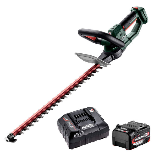 Metabo HS 18 LTX 55 18V 55cm Hedge Trimmer with 1 x 4.0Ah Battery & Charger