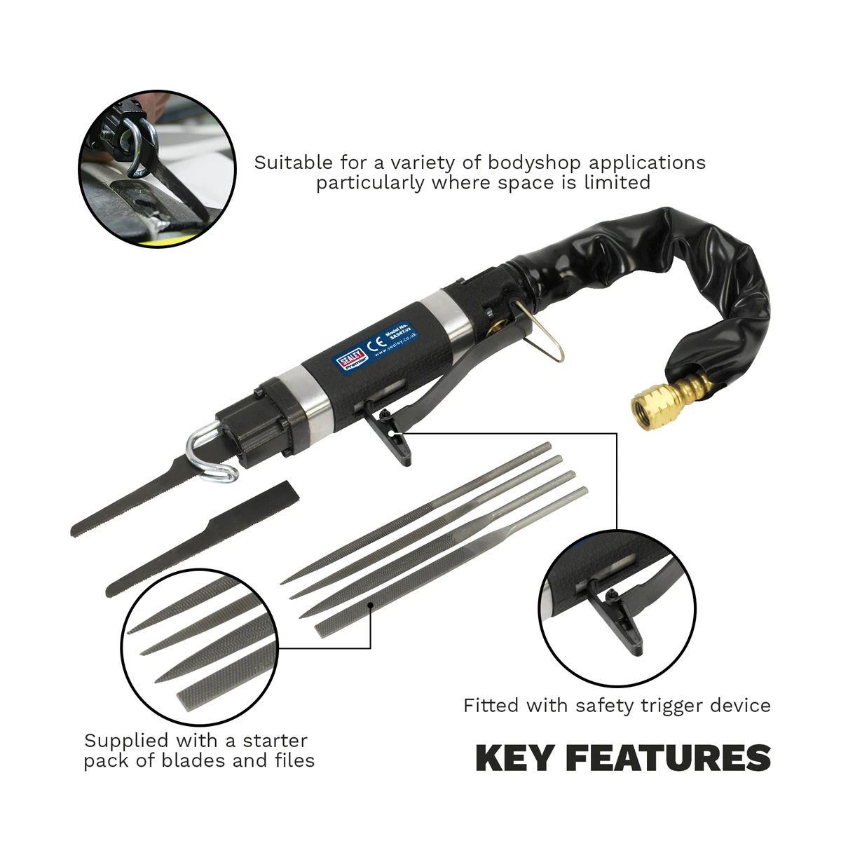 Sealey SA347 Reciprocating Mini Air Saw/Needle File