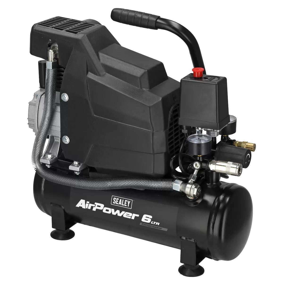 Sealey SAC0620A 6L Direct Drive Air Compressor 230V/13A Compact, Powerful & Reliable for Workshops