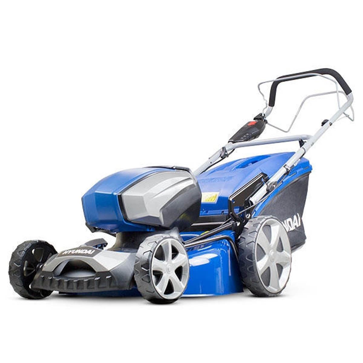 Hyundai HYM80Li460SP 80V Cordless Self Propelled Lawnmower 45cm 2 x Batteries & Charger