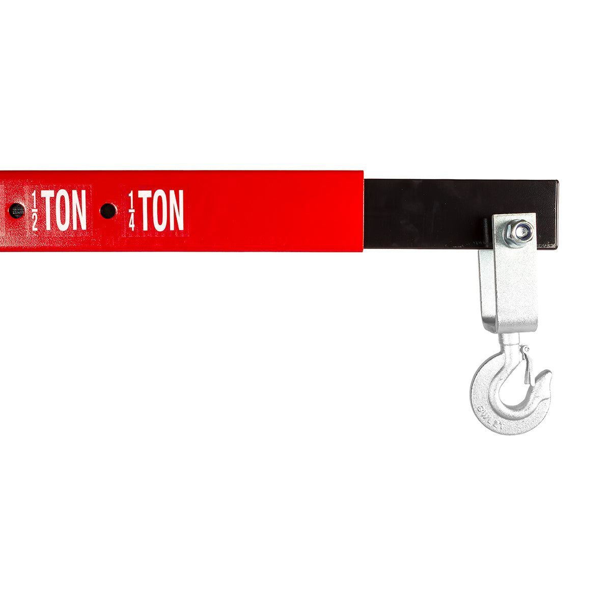 Big Red Torin 1-Ton Hydraulic Folding Engine Crane, Lifting Range 160-2040 mm